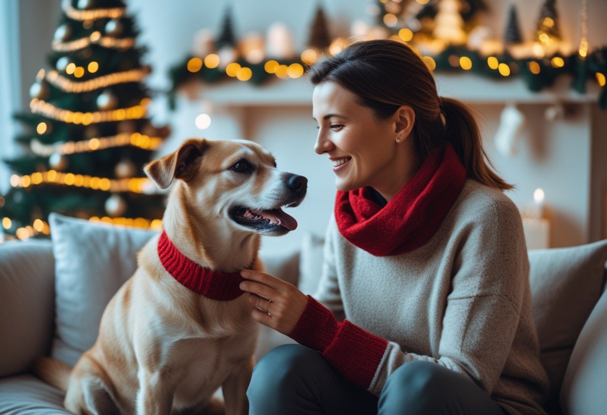 Saadan skaber du den perfekte julestemning for baade dig og din hund